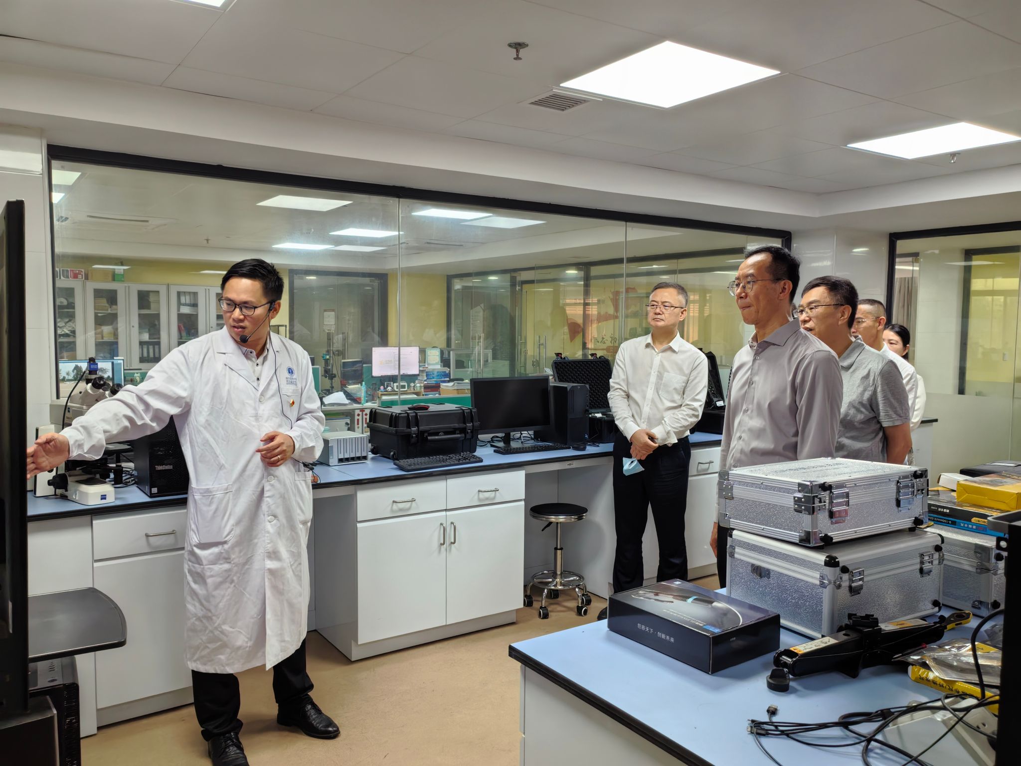 廣州市人大常委會調研我校法醫司法鑒定工作